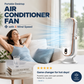 🏆LAST DAY SALE 50% OFF🎉🔥Portable Desktop Air Conditioner Fan with 5 Wind Speed