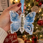 ⏰LAST DAY SALE 65% OFF！🦋💵 3D Embossed Butterfly Christmas Cash Gift Ornament – Holiday Money Holder Keepsake ✨