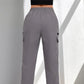 👖  NOW! 🎒 Women's Drawstring Cargo Pants – Breathable, Pockets & Straight Leg – Relaxed Fit, Easy Movement ✨