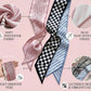🌸Summer Hot Sale 50% OFF💖Women's 24-Count Fade-Proof Silk-Like Multifunctional Fashion Accessories Set