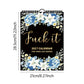🌸🗓️ 2027 Funny Swear Word Wall Calendar – "F*ck It" Floral Calendar for Tired-Ass Women 😂✨