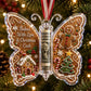 ⏰LAST DAY SALE 65% OFF！🦋💵 3D Embossed Butterfly Christmas Cash Gift Ornament – Holiday Money Holder Keepsake ✨