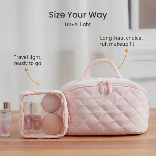 💜LAST DAY PROMOTION - 50% OFF💜🎉Travel Makeup Bag for Woman