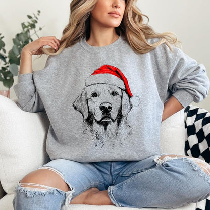 💖CHRISTMAS SPECIAL PRICE: ￡10.99!!🎁Santa Paws Christmas Dog Sweatshirt🐶