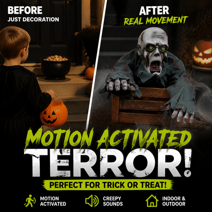 ⏰🔥 LAST DAY SALE 50% OFF 🏆 Halloween Horror Model Crawling Ghost