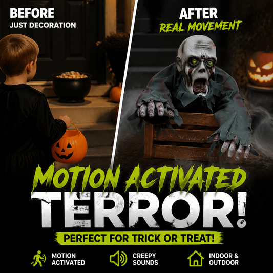 ⏰🔥 LAST DAY SALE 50% OFF 🏆 Halloween Horror Model Crawling Ghost