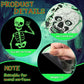 🎃 Luminous Halloween Magnetic Decor Set for Cars & Garage Doors 👻✨