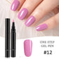 (💝HOT SALE - 49% OFF) One Step Nail Gel Pen✅Eco-friendly & Tasteless