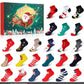 🎅Christmas Hot Sale 49% Off🎁🧦24 Day Christmas Socks Advent Calendar🎄