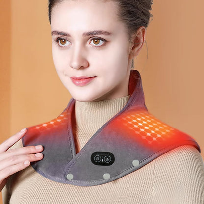 🔥LAST DAY 60% OFF✨🔥 🔥Electric Neck and Shoulder Heating Pad with Vibration