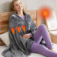 🔥Christmas Sale-Up to 50% OFF❄️Portable Soft Zipper Electric Heated Blanket Shawl☀️Warm the entire winter