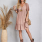 💝Hot Sale 62% Off🎁Retro V-neck Loose Casual Dress