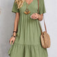 💝Hot Sale 62% Off🎁Retro V-neck Loose Casual Dress