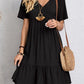 💝Hot Sale 62% Off🎁Retro V-neck Loose Casual Dress