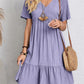 💝Hot Sale 62% Off🎁Retro V-neck Loose Casual Dress