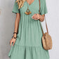 💝Hot Sale 62% Off🎁Retro V-neck Loose Casual Dress