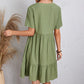 💝Hot Sale 62% Off🎁Retro V-neck Loose Casual Dress