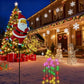 🎁Pre-Christmas Sale: 50% Off🎅✨Santa Watering Can Solar Light with Ground Stake