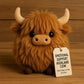 🔥🐂Emotional Support Highland Cow Plush