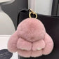Plush Bunny Keychain Pendant