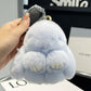 Plush Bunny Keychain Pendant