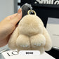 Plush Bunny Keychain Pendant