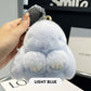 Plush Bunny Keychain Pendant