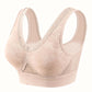 🏆LAST DAY SALE ONLY￡7.99!!👙Wireless Full-Coverage Bra – Breathable Mesh & Wide Straps
