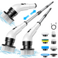 🥳🧽Multi‑Function Electric Brush – IPX7 waterproof, dual speed. Interchangeable heads. Effortless grime removal. 🛡️⚡