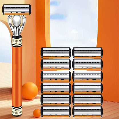 💰 Stop Overpaying for Blades! High-Performance Razor Blade Refills Set🪒