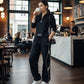 Women's Half-Zip Casual Tracksuit Set