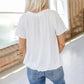 ⏳LAST DAY SALE 50% OFF💕✨Women's Casual Short Sleeve V Neck Basic T-shirts