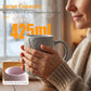 Knitted Yarn Ball Ceramic Mug