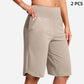 ⏳LAST DAY SALE ONLY ￡10.99!!🔥🔥Women's High-Waist Yoga Shorts with Pockets
