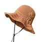🏆Last Day Promotion：ONLY ￡7.99!! 👜👒 Women's Crochet Bucket Hat with Flower Accent