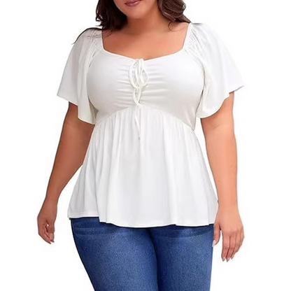 ⏰Summer Hot Sale 50% OFF💃Women's Plus Sweetheart Neck Top