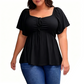⏰Summer Hot Sale 50% OFF💃Women's Plus Sweetheart Neck Top