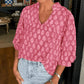 ⏰Summer Hot Sale 50% OFF💃Women's Casual Flowy Printed Top