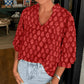 ⏰Summer Hot Sale 50% OFF💃Women's Casual Flowy Printed Top