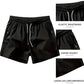 Men's Quick-Dry Athletic Shorts with Zipper Pockets