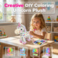 🦄Last day sale 60% OFF🔥DIY Color-In Unicorn Plush Toy Kit
