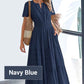 ⏰2026 Summer Hot Sale 60% OFF👗Women's Boho Chic Smocked Waist Maxi Dress