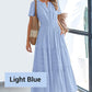 ⏰2026 Summer Hot Sale 60% OFF👗Women's Boho Chic Smocked Waist Maxi Dress