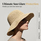🌊SUMMER HOT SALE 50% OFF 💖Women's Handwoven Wide-Brim Straw Hat