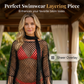 🌊SUMMER HOT SALE 50% OFF 💖Women’s Hollow-Out Fishnet Tassel Poncho
