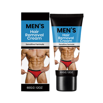 🥳2026 HOT SALE🥳💞50K+ SOLD! 🪒Men's Gentle Hair Removal Cream