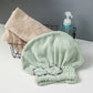 ⏳ LIMITED-TIME 49% OFF! ✨Coral velvet cute bow bath cap