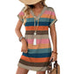 🔥LAST DAY SALE 50% OFF🌊Women's Summer Casual V-Neck T-Shirt Dress