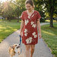 🔥LAST DAY SALE 50% OFF🌊Women's Summer Casual V-Neck T-Shirt Dress