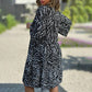 🌷Last Day Sale 70% OFF!! 👗💥Casual Loose Printed V-Neck Flowy Dress